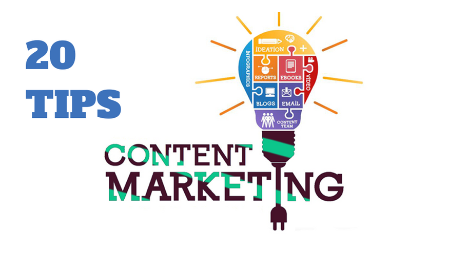 20 Actionable Content Marketing Tips for Digital Marketers